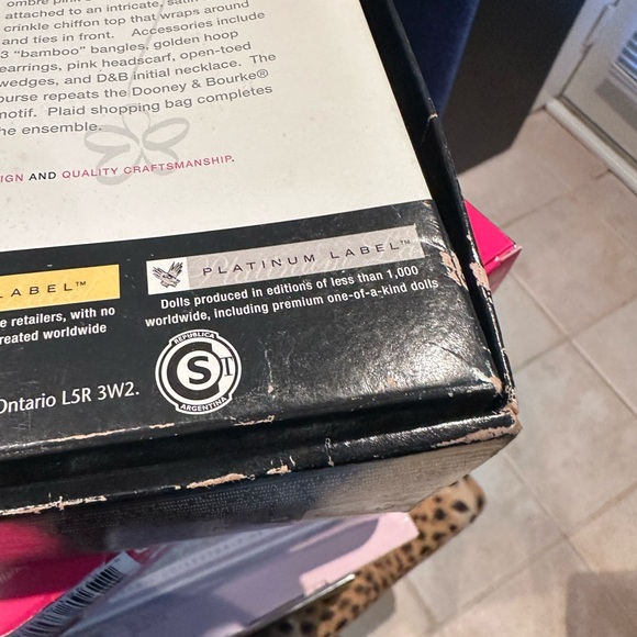 Brand new in box limited edition dooney and Burke Barbie - Picture 9 of 11